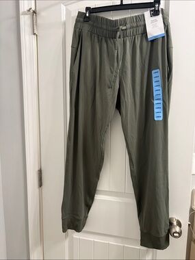 Women's Olive Green Active Jogger Pants